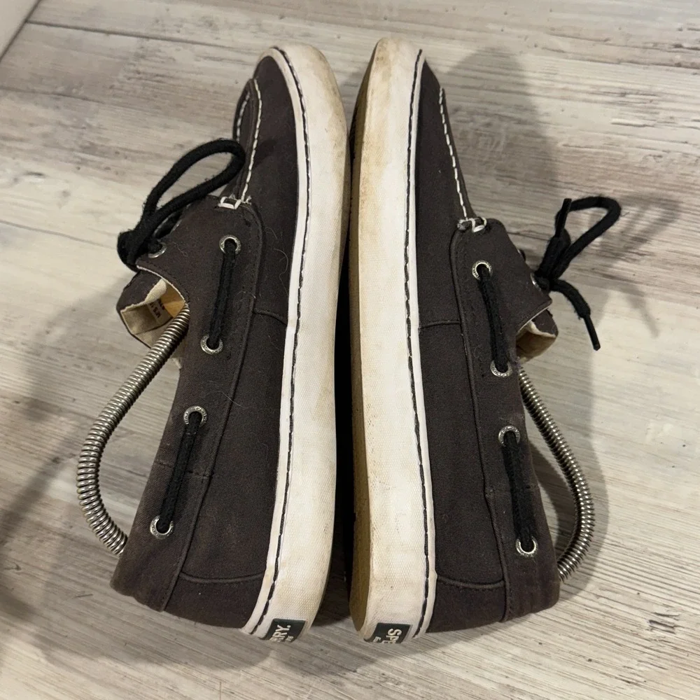 Sperry Top-Sider STS 15837 Casual Shoes for Men, Size 10.5 Black Good Condition